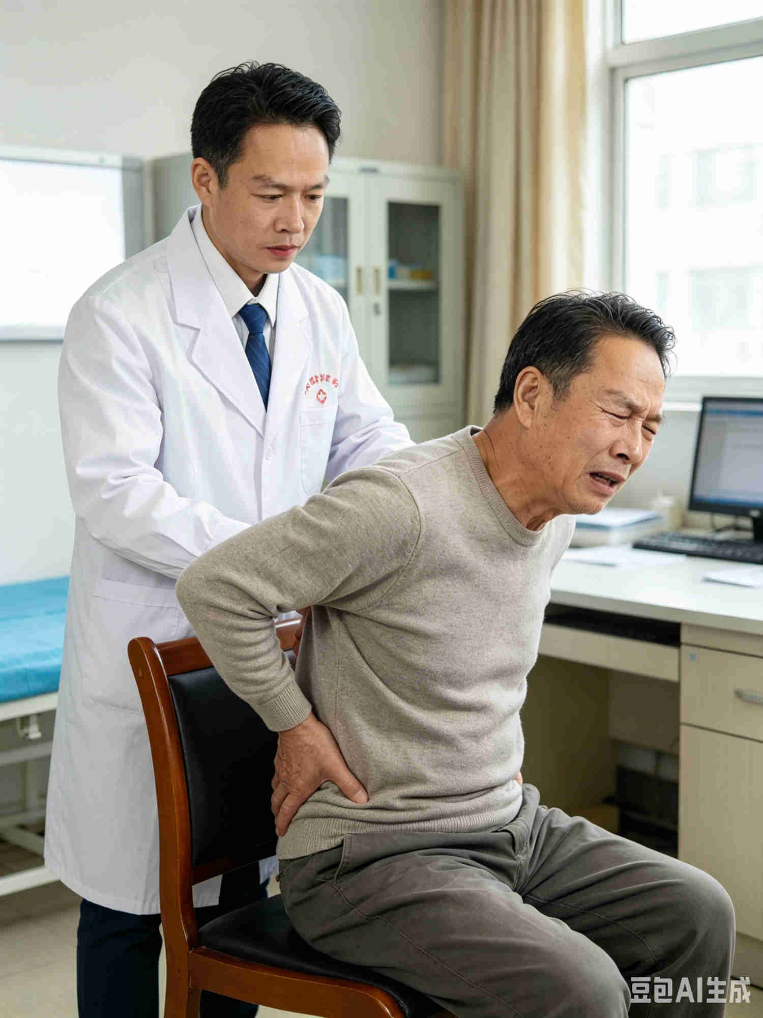 腰突疼得下不了床？别急着做手术！华阴李大夫：针灸拔罐，让你重新走路