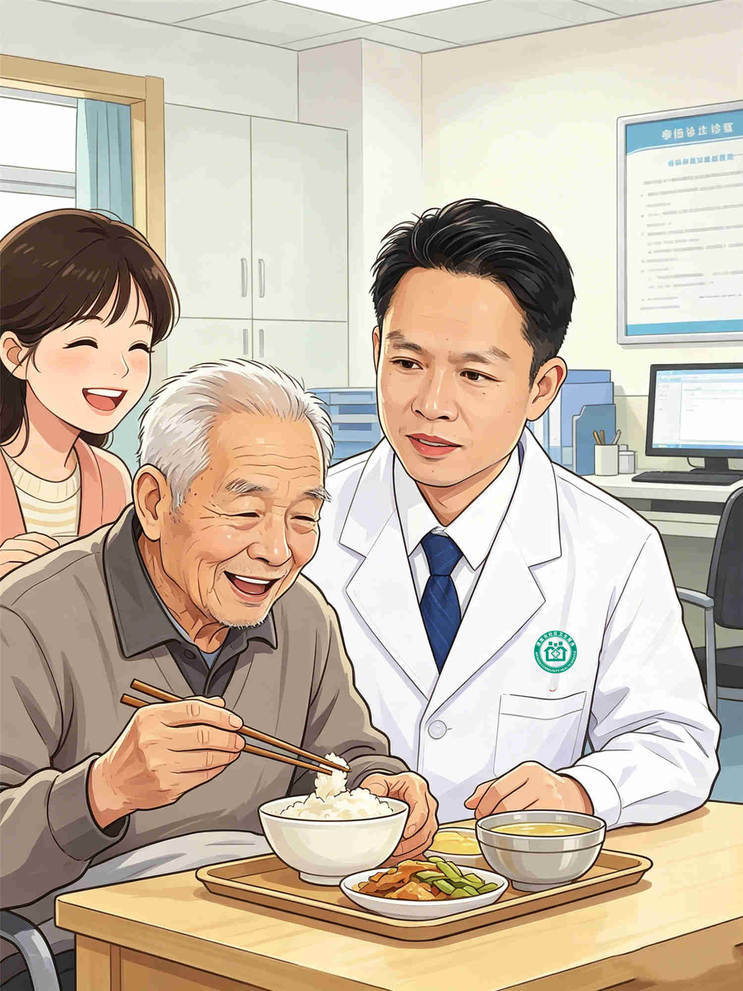 中风后偏瘫只能躺？华阴李仙佑：针灸康复结合，帮老人重新拿起筷子
